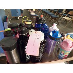 Misc. Lot of Coffee Mugs & Water Bottles