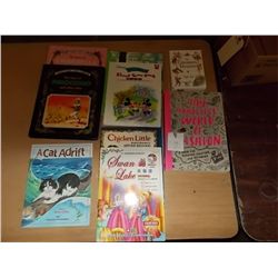 Children's Books - Children's Treasury Set of 3 Cinderella, Pinocchio, A Cat A Drift, Strange  Anima