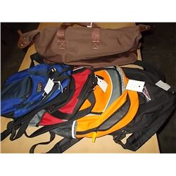 4-Back Packs- 1-Set Calvin Klein Canvas Luggage 2