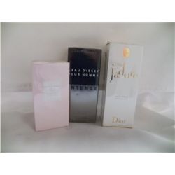 3-Colognes-!-Intense,1- Coach Poppy, Bur Berry Brit