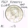 Image 1 : 1967 KENNEDY SILVER HALF DOLLAR *EXTREMELY RARE MS TONED HIGH GRADE*!!