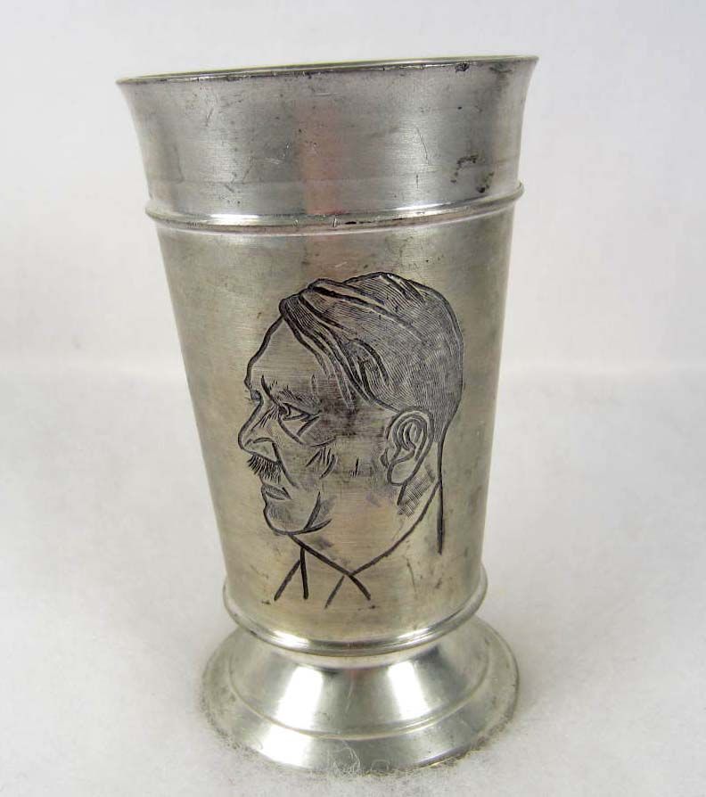 GERMAN NAZI ADOLF HITLER SILVER CUP