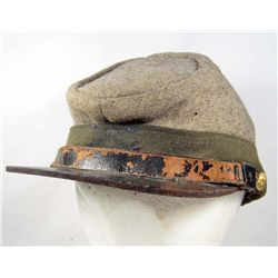 RARE CONFEDERATE STATES ARMY CSA TEXAS CIVIL WAR ERA EM KEPI CAP