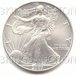 Uncirculated Silver Eagle 2007