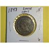 Image 1 : 1847 LARGE CENT