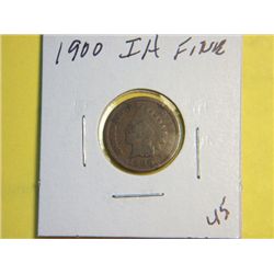 1900 INDIAN HEAD CENT