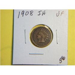1908 INDIAN HEAD CENT
