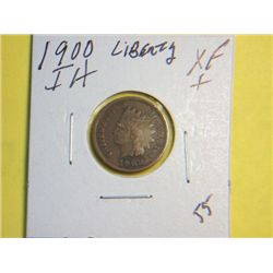 1900 INDIAN HEAD CENT