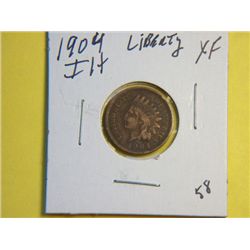 1904 INDIAN HEAD CENT