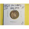 1860 INDIAN HEAD CENT