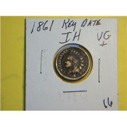 1861 INDIAN HEAD CENT