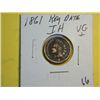 Image 1 : 1861 INDIAN HEAD CENT