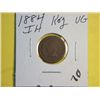 Image 1 : 1884 INDIAN HEAD CENT