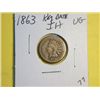 1863 INDIAN HEAD CENT