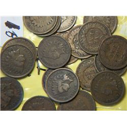 (20) INDIAN HEAD CENT