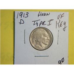 1913 D BUFFALO NICKEL