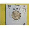 Image 1 : 1913 D BUFFALO NICKEL