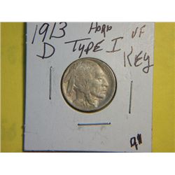 1913 D BUFFALO NICKEL