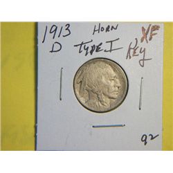 1913 D BUFFALO NICKEL