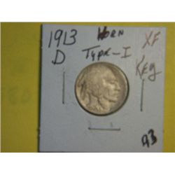 1913 D BUFFALO NICKEL