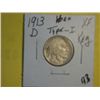Image 1 : 1913 D BUFFALO NICKEL
