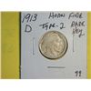 Image 1 : 1913 D BUFFALO NICKEL