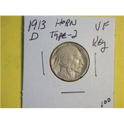 1913 D BUFFALO NICKEL