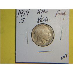 1914 S BUFFALO NICKEL