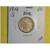 Image 1 : 1914 S BUFFALO NICKEL