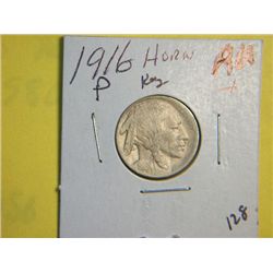 1916 P BUFFALO NICKEL