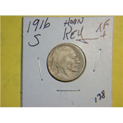 1916 S BUFFALO NICKEL