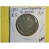 Image 1 : 1861 CONFEDERATE 1/2 DOLLAR (restrike)