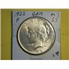 Image 1 : 1922 P PEACE DOLLAR