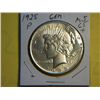 Image 1 : 1925 P PEACE DOLLAR