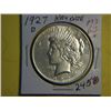 Image 1 : 1927 D PEACE DOLLAR