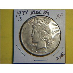 1924 S PEACE DOLLAR