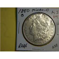1880 O MORGAN DOLLAR
