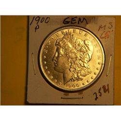 1900 P MORGAN DOLLAR