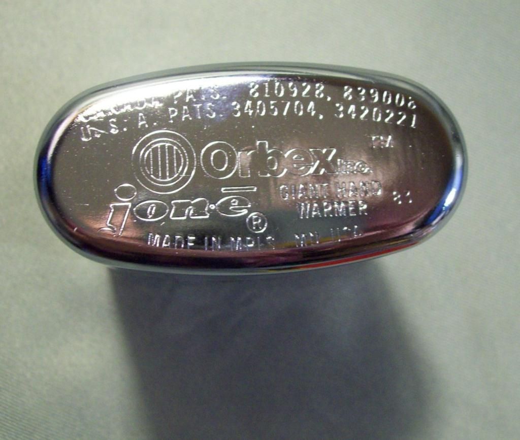 1983 Jone Orbex Fuel Hand Warmer w/Pouch
