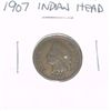 Image 1 : 1907 INDIAN HEAD PENNY *PLEASE LOOK AT PICTURE TO DETERMINE GRADE**!!