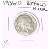 Image 1 : 1936-D BUFFALO NICKEL *RARE VERY FINE GRADE*!!