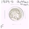 Image 1 : 1929-S BUFFALO NICKEL *RARE FINE GRADE*!!
