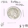 Image 1 : 1926 BUFFALO NICKEL RED BOOK VALUE IS $7.00 *RARE VERY FINE GRADE*!!
