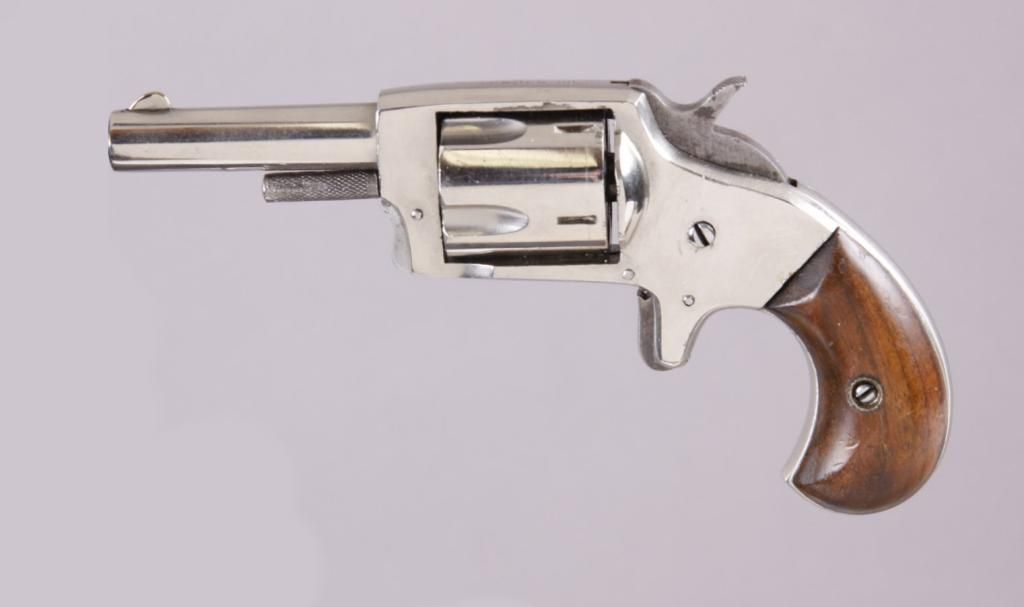 32 Cal Defender H&A Mdl Defender Cal .32 SN:357Single action spur trigger 5 shot ...