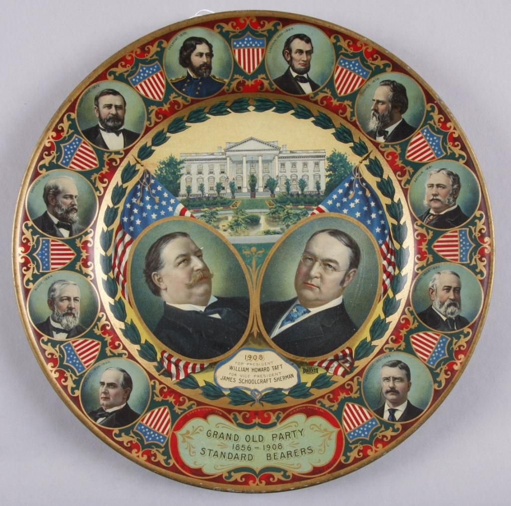 Original Tin Advertising Tray - Grand Old PartyImportant ...
