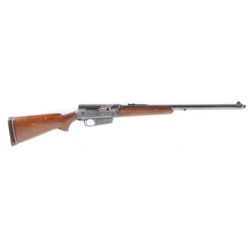 Remington Woodsman Mdl 81 Cal .35Rem SN:10335Semi-auto rifle  with recoil pad added. Good  to VG wit
