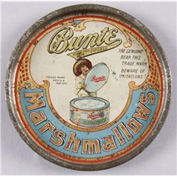 Original Tin Advertiser - Bunte MarshmallowsDepicting marshmallows in tin can, slight  imperfections