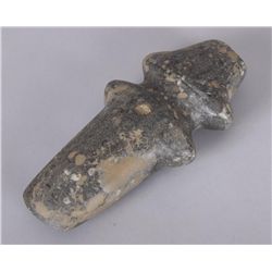 Large Trophy Axe Head9"x4 1/2"x1 1/2",  As is, unknown age and  origin. Please review as we are not 
