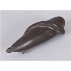 Stone Plummer Bob4"x 1"x1', 1500-1800 years. As is where is.