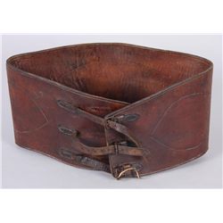 Vintage Leather Cowboy BeltOverall good to fair condition, shows age.